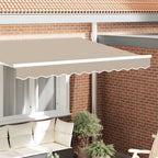 Markisenschürzen-Ersatz Beige 3 m Polyester