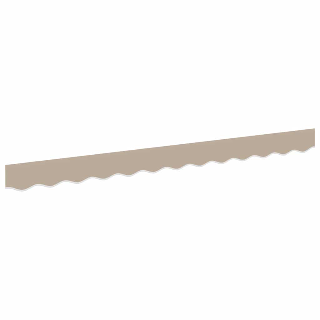 Markisenschürzen-Ersatz Beige 3 m Polyester