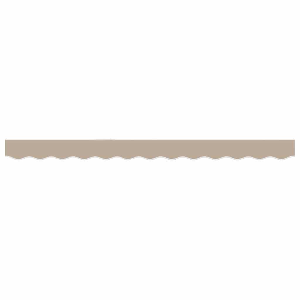 Markisenschürzen-Ersatz Beige 3 m Polyester