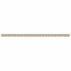 Markisenschürzen-Ersatz Beige 480 x 20 cm Polyester
