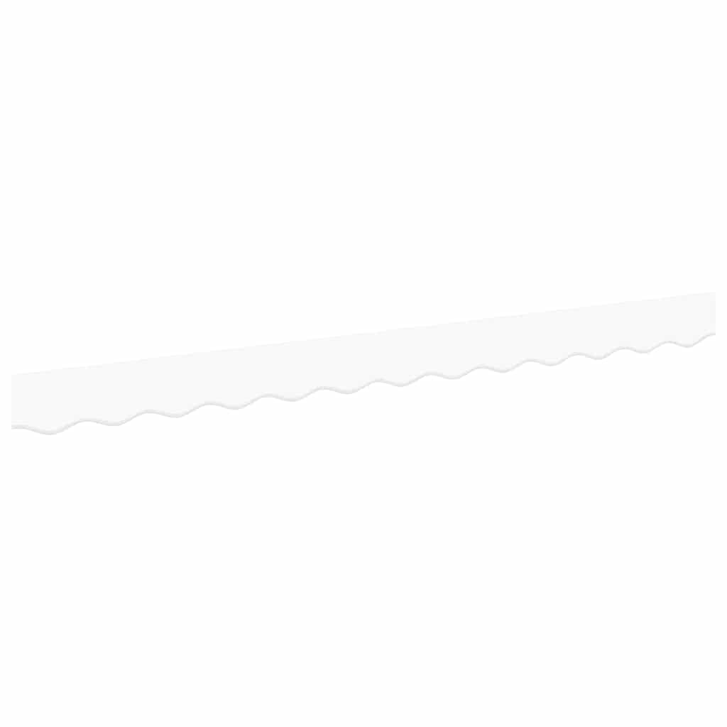 Markisenschürzen-Ersatz Weiß 3,5 m Polyester