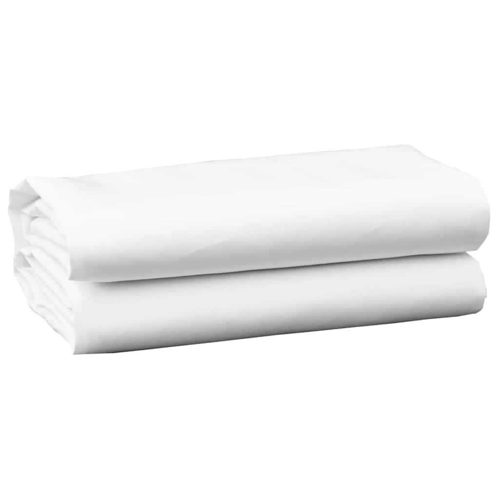 Markisenersatzstoff Weiß 1000 x 160 cm Polyester