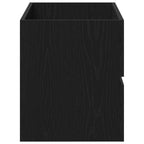 Spülbeckenschrank Schwarz Eiche 80x38,5x45 cm Holzwerkstoff