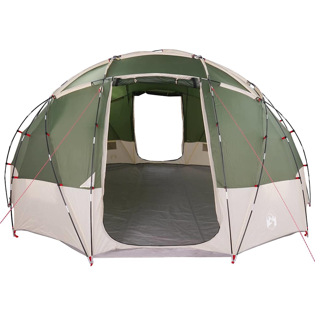 Kuppelzelt mit Dach mit Speicher Grün 475 x 475 x 235 cm Taft
