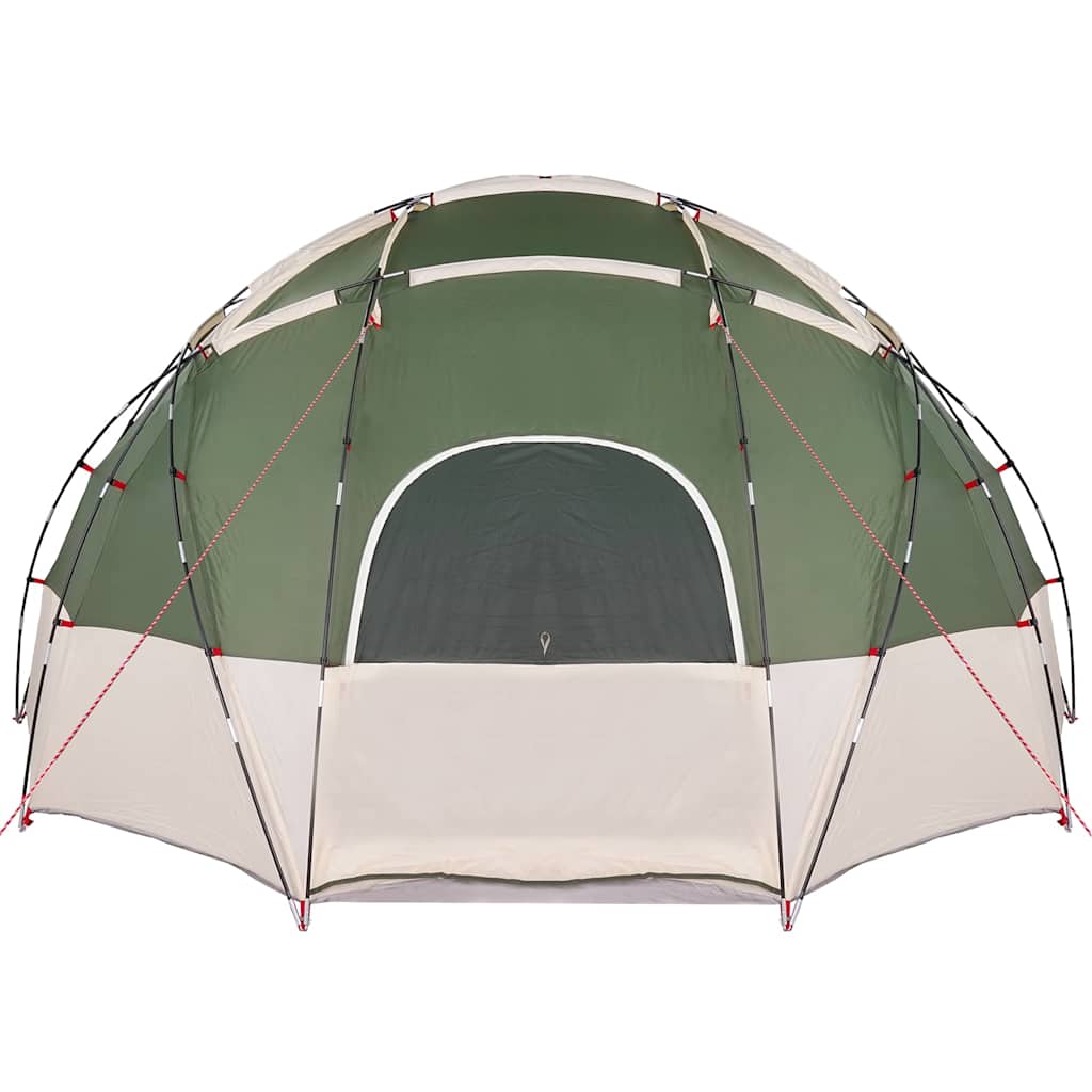 Kuppelzelt mit Dach mit Speicher Grün 475 x 475 x 235 cm Taft