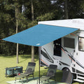 Wasserfester Tarp mit Dach 240 x 350 cm