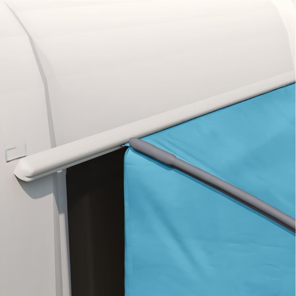 Heckklappenzelt mit Dach Blau 194 x 180 x 210 cm Taft