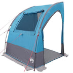 Heckklappenzelt mit Dach Blau 194 x 180 x 210 cm Taft
