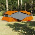 Innenzelt mit Dach Grau und Orange 520 x 520 x 190 cm Taft