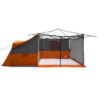 Innenzelt mit Dach Grau und Orange 520 x 520 x 190 cm Taft