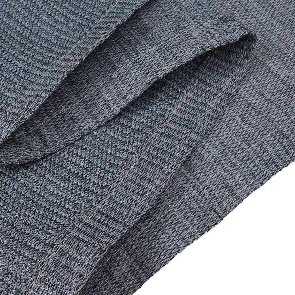 Zeltteppich Blau und Grau 800 x 400 cm Polyethylen