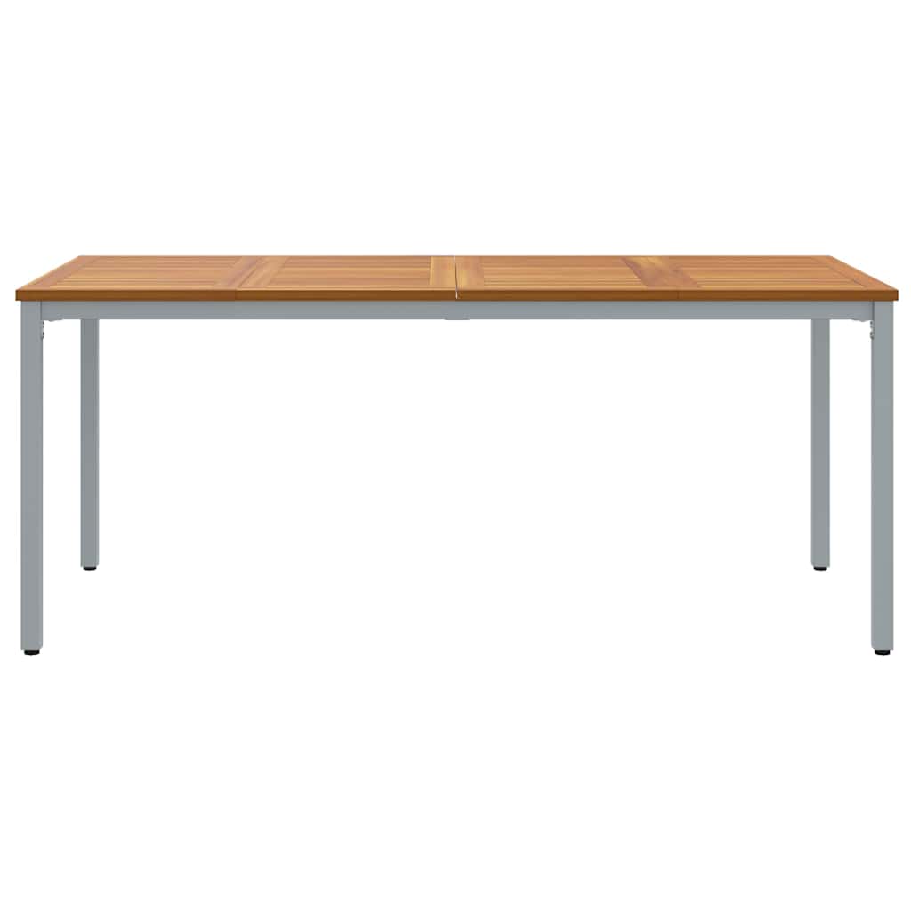 Tisch für Outdoor Natürlich und Grau 180 x 90 x 75 cm