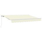 Einziehbare Markise Creme 250 x 200 cm Stoff
