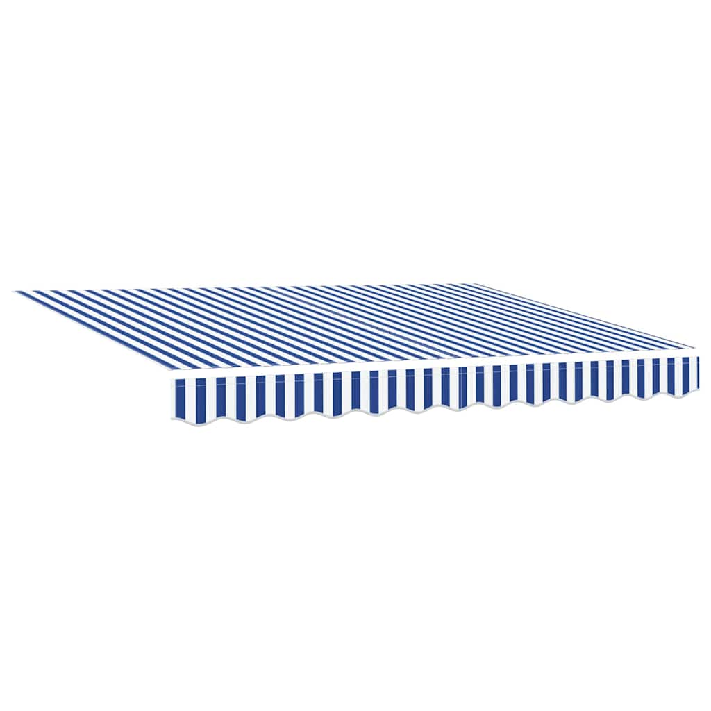 Einziehbare Markise Blau 300 x 200 cm Stoff