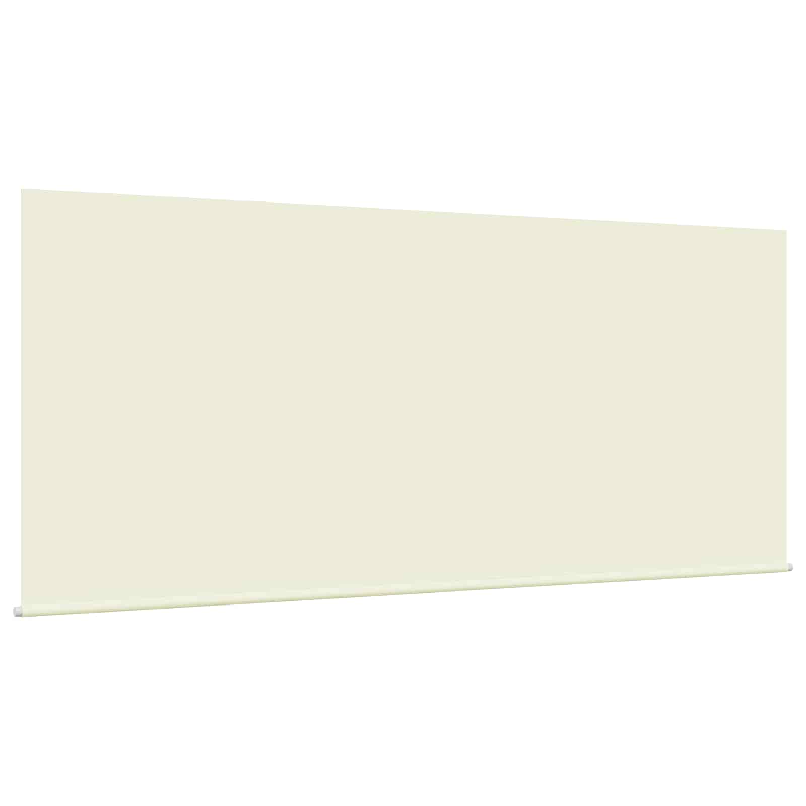 Einziehbare Markise Creme 300 x 200 cm Polyester und Aluminium