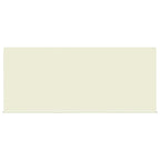 Einziehbare Markise Creme 300 x 200 cm Polyester und Aluminium