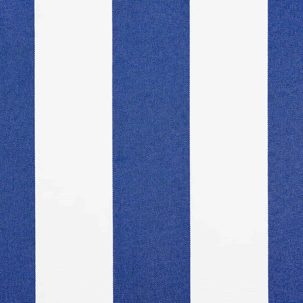 Einziehbare Markise Blau 350 x 200 cm Stoff