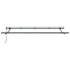 Einziehbare Markise Blau 350 x 200 cm Stoff