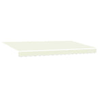 Markisenrahmen Creme 350 x 200 cm Polyester mit PU-Beschichtung