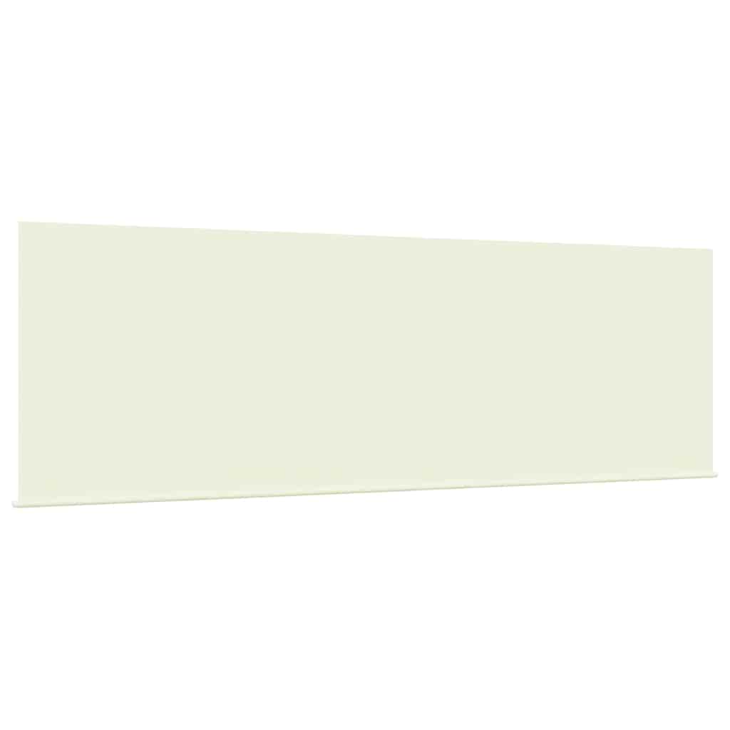 Einziehbare Markise Creme 350 x 200 cm Polyester und Aluminium