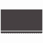 Einziehbare Markise Anthrazit 350 x 200 cm Stoff