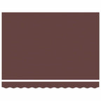 Markisenrahmen Braun 350 x 200 cm Polyester mit PU-Beschichtung