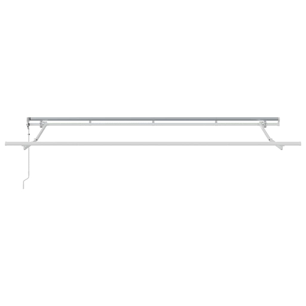 Einziehbare Markise Creme 400 x 200 cm Stoff