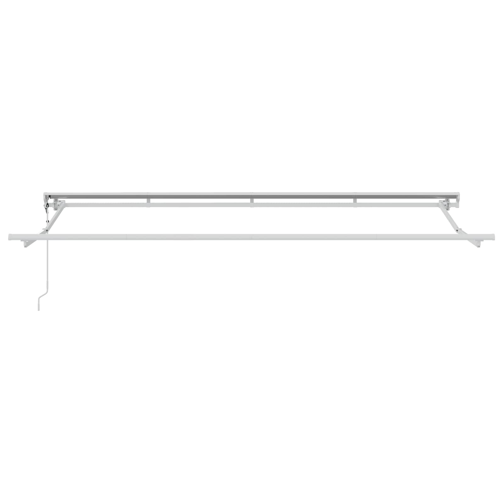 Einziehbare Markise Anthrazit 400 x 200 cm