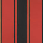 Einziehbare Markise Rot und Schwarz 300 x 250 cm