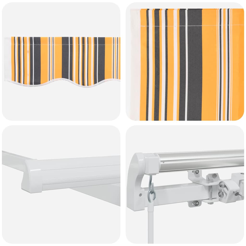 Markise Mehrfarbig 300 x 250 x 165 cm Polyester