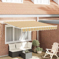 Markise Mehrfarbig 300 x 250 x 165 cm Polyester