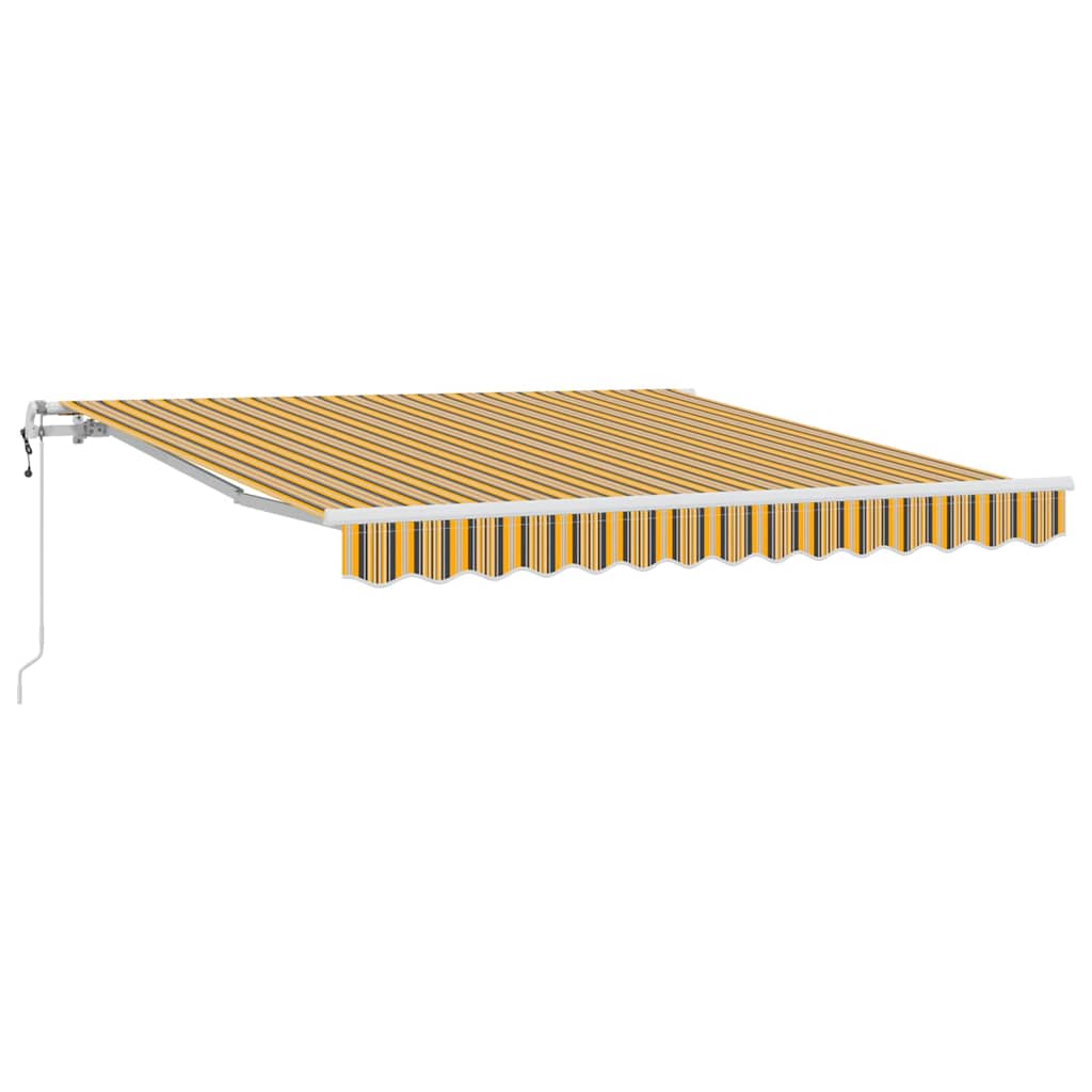 Elektrische ausziehbare Markise Mehrfarbig 300 x 250 cm