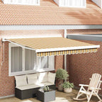Markise Mehrfarbig 300 x 250 x 165 cm Polyester und Aluminium