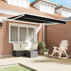 Markise Schwarz 300 x 250 x 165 cm Polyester