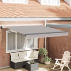 Markise Hellgrau 300 x 250 x 165 cm Polyester