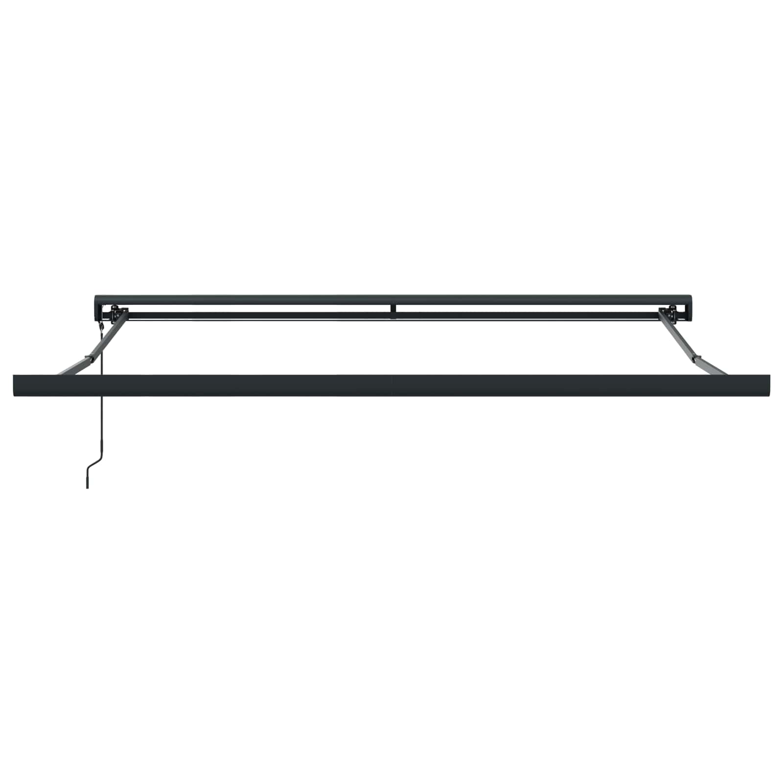 Markise Hellgrau 300 x 250 x 165 cm Polyester und Aluminium