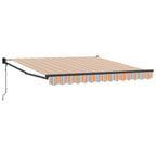 Einziehbare Markise Mehrfarbig 350 x 250 cm