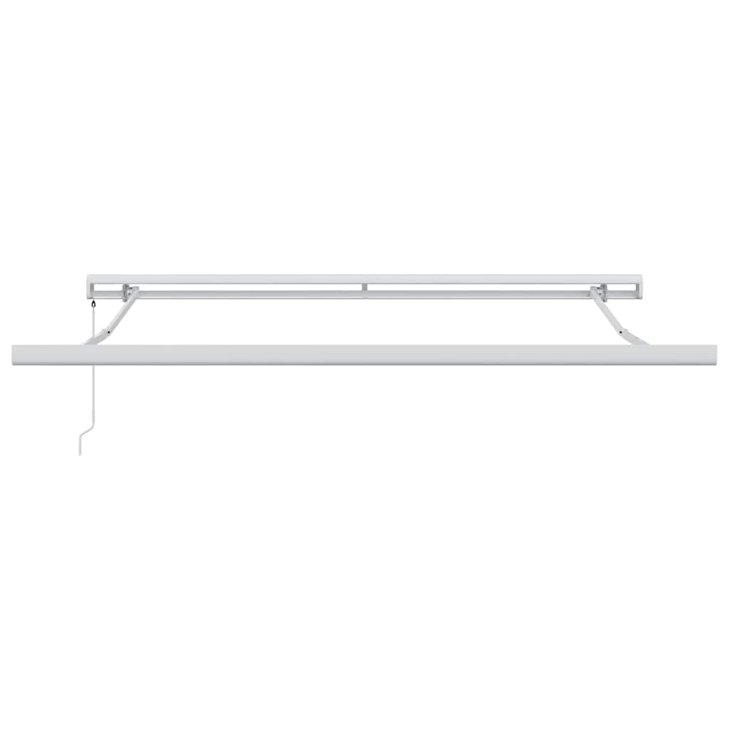 Einziehbare Markise Mehrfarbig 350 x 250 cm Stoff und Metall