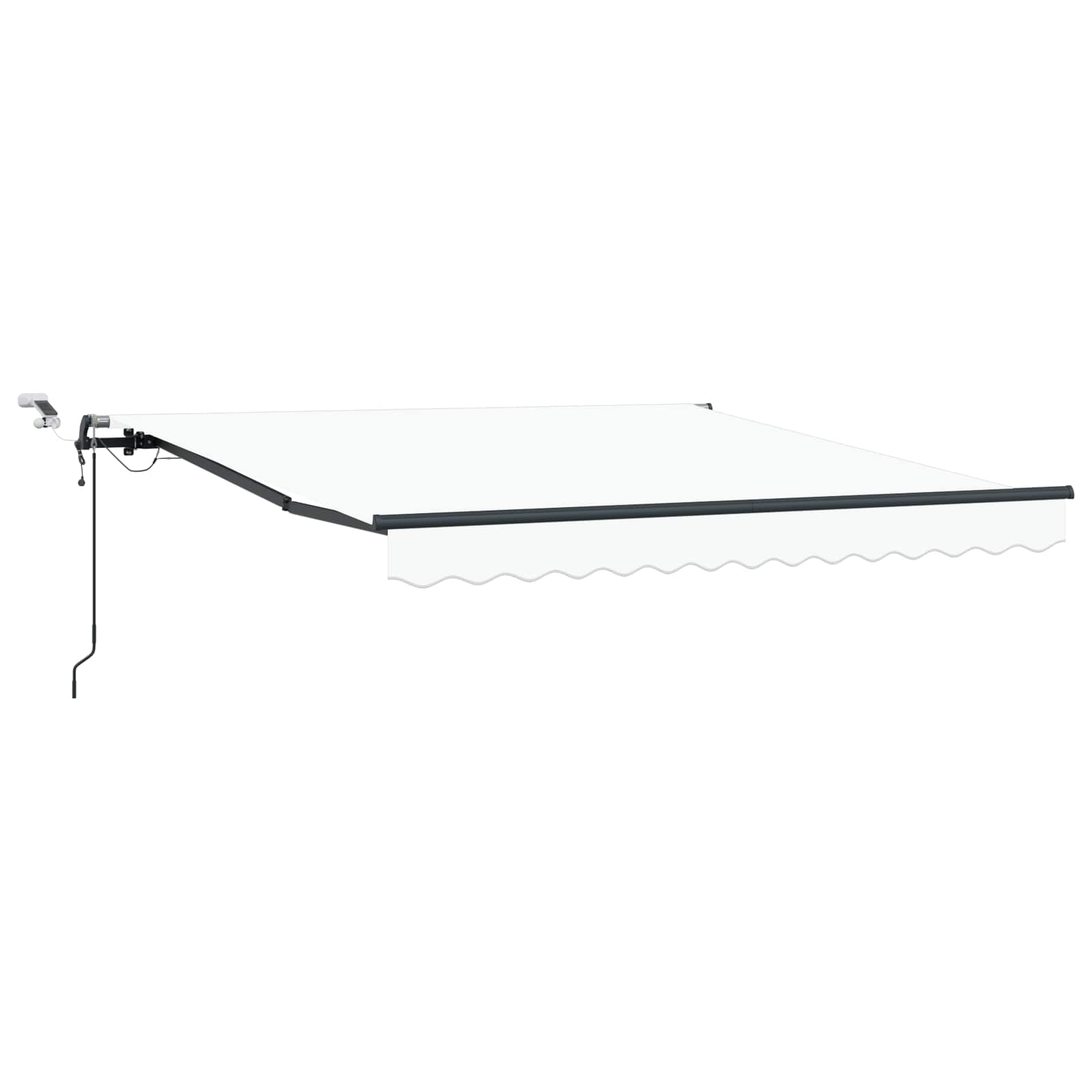 Markisenstoff Weiß 350 x 250 cm Polyester