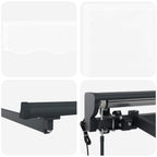 Markisenrahmen Weiß 350 x 250 cm Polyester mit PU-Beschichtung