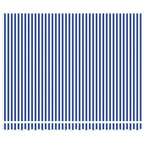 Markisenrahmen Blau und Weiß 400 x 300 cm