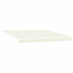 Markisenrahmen Creme 400 x 300 cm Polyester mit PU-Beschichtung