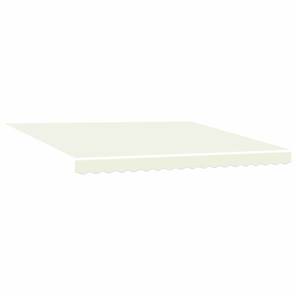 Markisenrahmen Creme 400 x 300 cm Polyester mit PU-Beschichtung