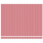 Elektrische ausziehbare Markise Rot und Weiß 400 x 300 cm