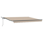 Markisenstoff Beige 400 x 300 cm Polyester