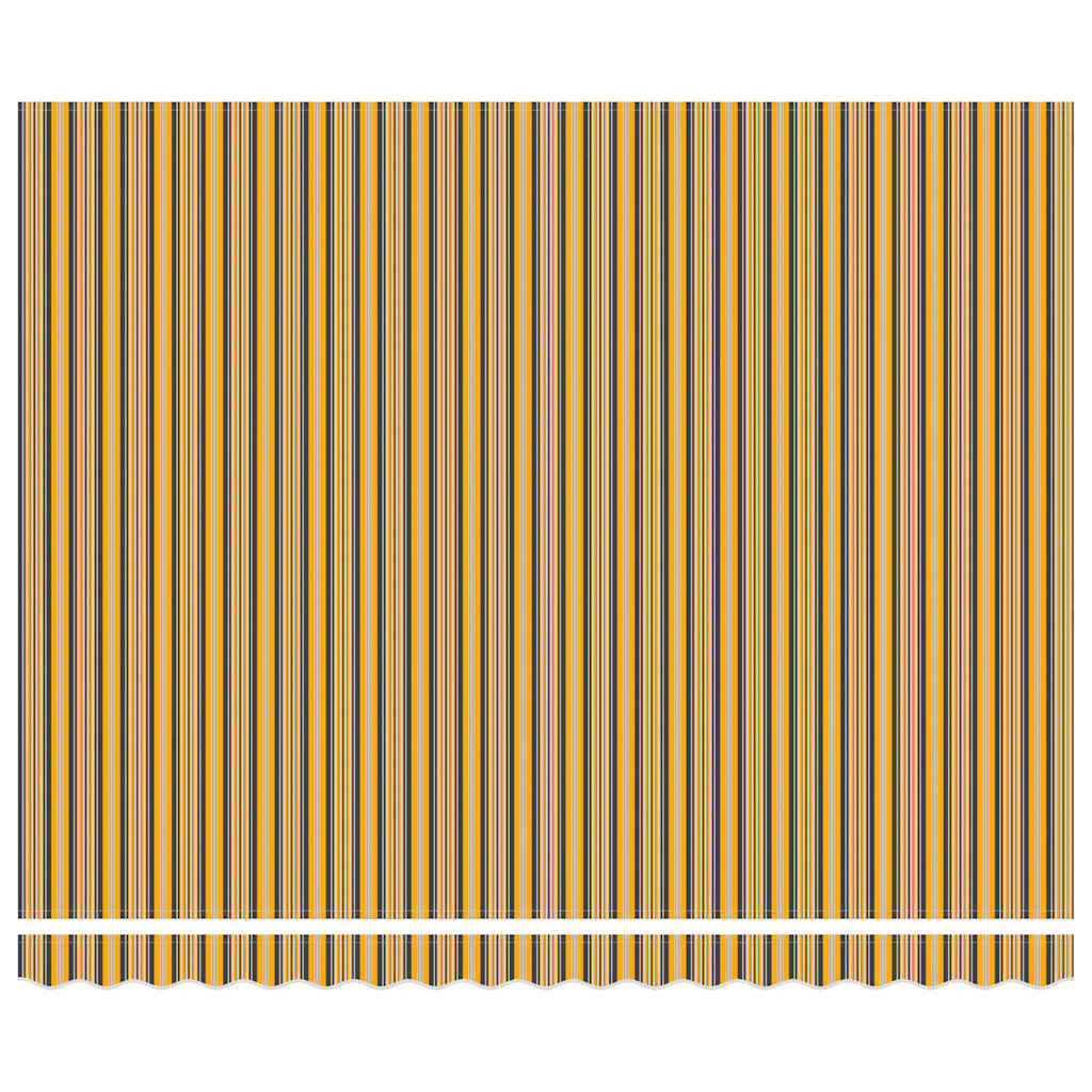 Elektrische ausziehbare Markise Mehrfarbig 400 x 350 cm