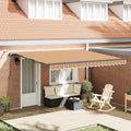 Markisenstoff Mehrfarbig 400 x 350 cm Polyester