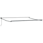 Markise Orange und Braun 450 x 300 x 165 cm