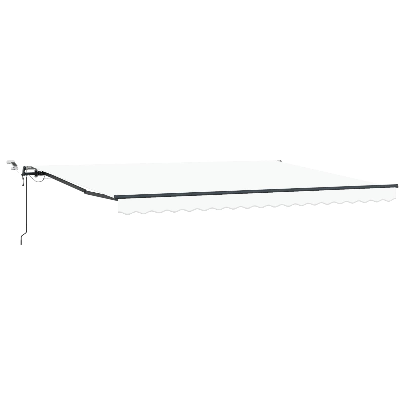 Markisenstoff Weiß 450 x 300 cm Polyester