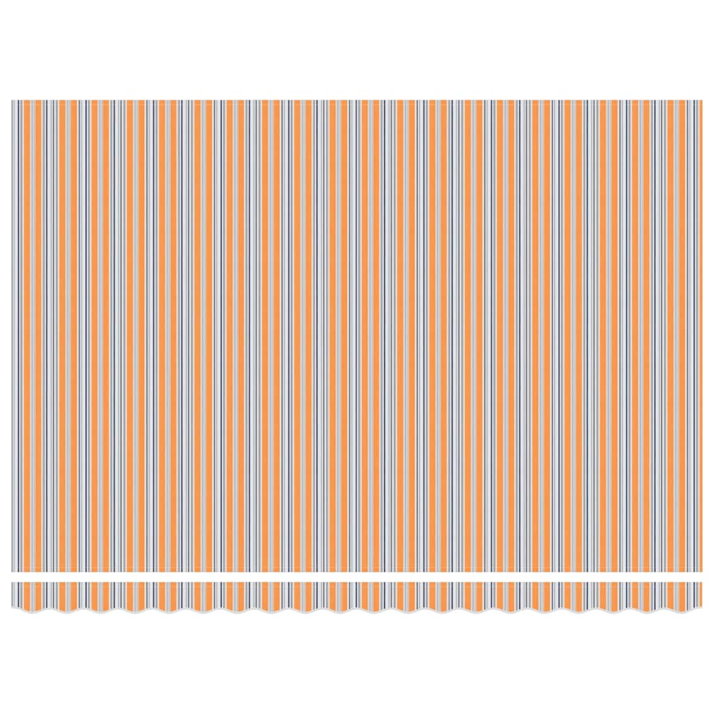 Elektrische ausziehbare Markise Mehrfarbig 450 x 350 cm